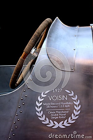 Avions VOISIN World speed Record 1927 Editorial Stock Photo