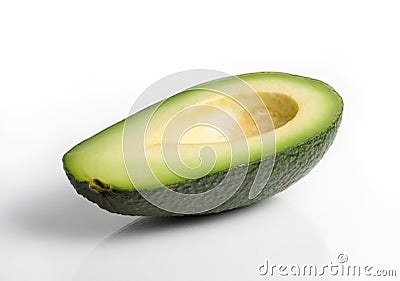 Avocado half Stock Photo