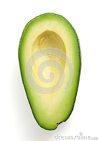 Avocado half Stock Photo