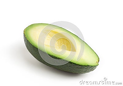 Avocado half Stock Photo