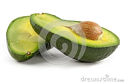 Avocado-oily nutritious fruit Stock Photo