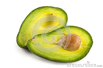 Avocado-oily nutritious fruit Stock Photo
