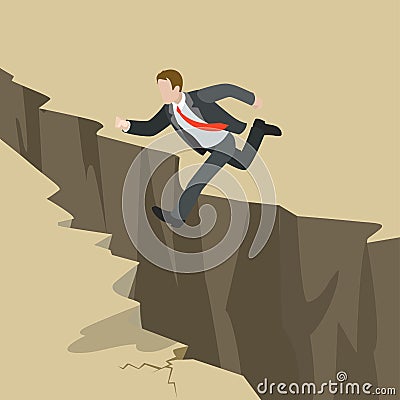 Avoid business problem obstacle concept flat 3d web isometric Stock Photo