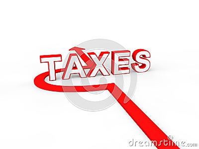 Avoiding taxes Stock Photo