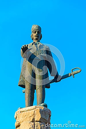 Avram Iancu monument. Cluj-Napoca Stock Photo