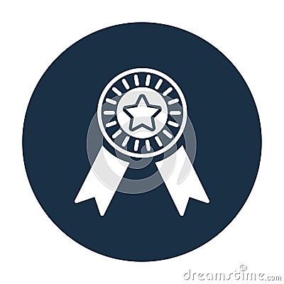 Award icon design, achievement, vector graphics Vector Illustration