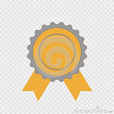 Award icon isolated. Vector infographic sign for the First Place, Best, Winner. Vector Illustration