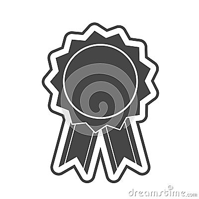 Award icon, Vector illustration on white background Vector Illustration