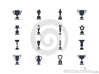 Award icons Vector Illustration