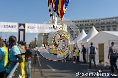 Award medals Editorial Stock Photo