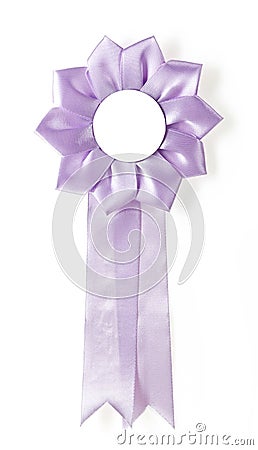 Award rosette Stock Photo