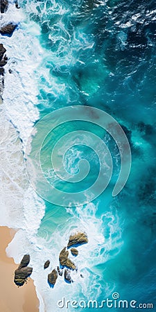 Award-winning Aerial View Beach Photography By Peter Yan, Jay Daley, And Dustin Lefevre Stock Photo
