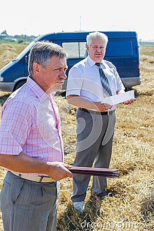 Awarding the best agricultural workers in the Gomel region of Belarus. Editorial Stock Photo