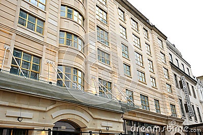 De Vere Grand Connaught Rooms Luxury Hotel on Great Queen Street, near Covent Garden and Holborn in the West End of London, Editorial Stock Photo