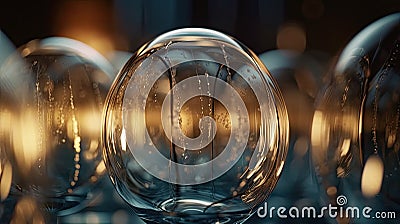 Awesome round and splash patterned 3D themes Stock Photo