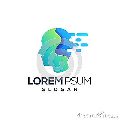 Awesome technology logo design,vector,illustration ready to use Vector Illustration