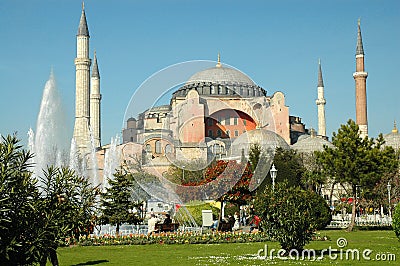 Aya Sofia Instanbul Editorial Stock Photo