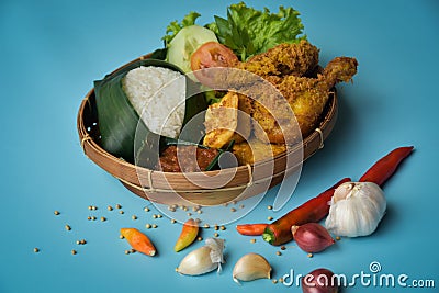 Ayam kremes Stock Photo