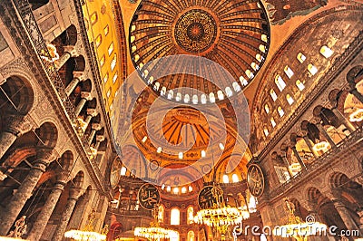 Ayasohya Mosque (Hagia Sophia, Istanbul) Editorial Stock Photo