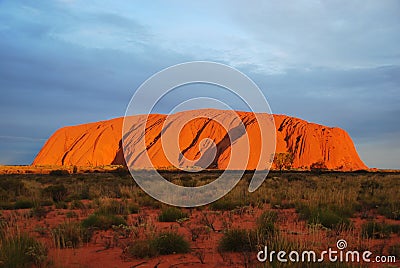 Ayers Rock Editorial Stock Photo