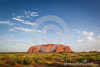 Ayers Rock Uluru Editorial Stock Photo