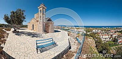 Ayios elias church,protaras,cyprus Stock Photo