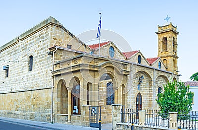Ayios Savvas Church Stock Photo