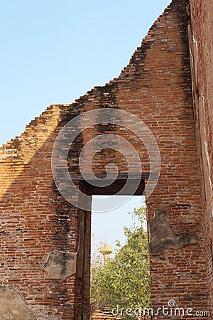 Ayuddhaya Thailand Stock Photo