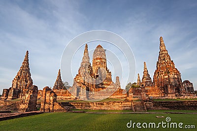 Ayutthaya Historical Park Thailand Stock Photo