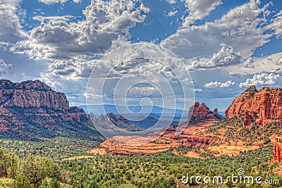 AZ-Sedona-Schnebly Hill Rd- Stock Photo