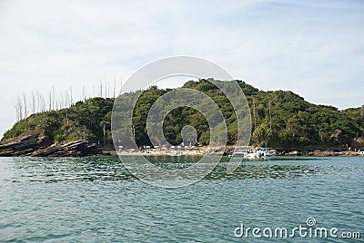 Azedinha Beach - Buzios - RJ Stock Photo