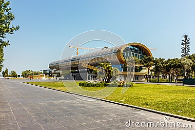 Azerbaijan, Baku, city of winds, carpet museum. Stock Photo