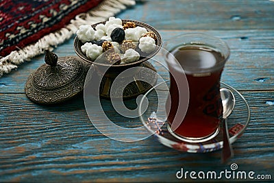 Azerbaijan national pastry Gogal Stock Photo