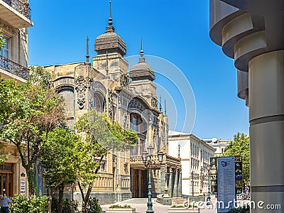 Azerbaijan state academic Opera and ballet theatre Stock Photo