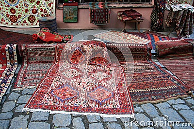 Azerbaijani carpets Stock Photo