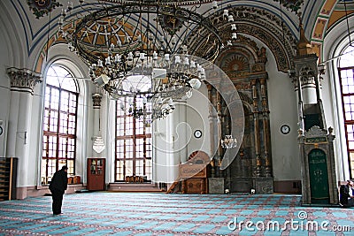 Aziziye Mosque in Konya Stock Photo