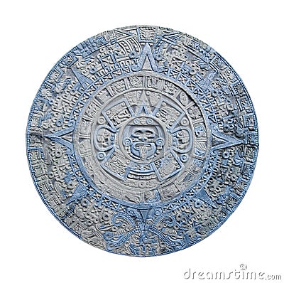 Aztec calendar Stock Photo