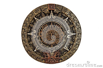 Aztec calendar Stock Photo