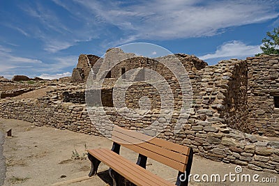 Aztec Ruins National Park New Mexico Stock Photo