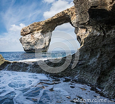 The Azure Window Gozo, Malta Stock Photo