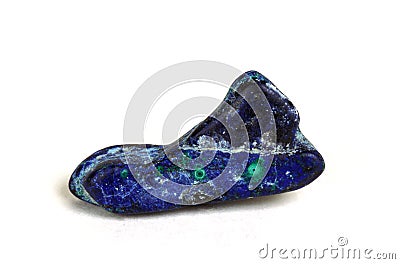 AZURITE MALACHITE Stock Photo