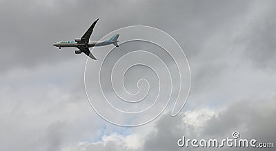 Airbus A 330 - while training pilots - Editorial Stock Photo
