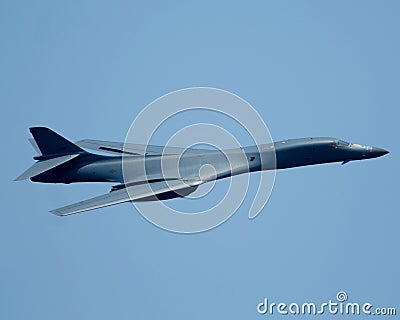 B-1B Lancer Bomber Stock Photo