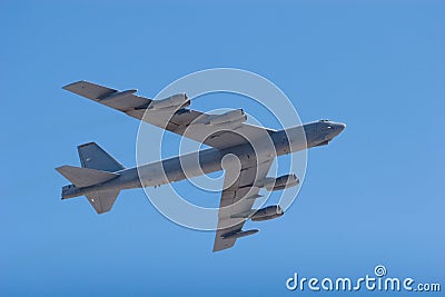 B-52 bomber jet Stock Photo