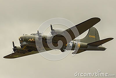 B17 bomber Editorial Stock Photo