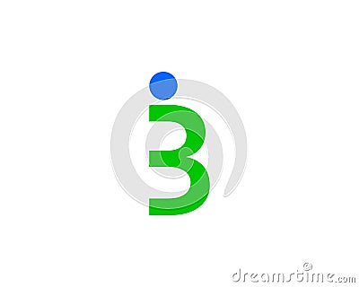 B letter people logo Vector Illustration