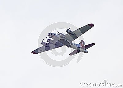 B17 Superfortress Editorial Stock Photo