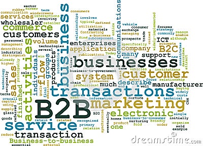 B2B Stock Photo