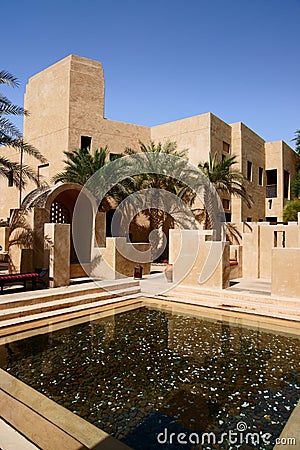 Bab Al-Shams Desert Resort Editorial Stock Photo