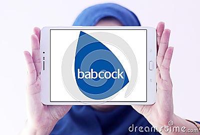 Babcock company logo Editorial Stock Photo